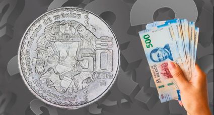 ¿Cómo saber si mi moneda de 50 pesos de Coylxauhqui es la más valiosa?
