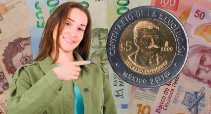 La moneda de 5 pesos que se vende en 300 mil por tener al creador del salario mínimo en México