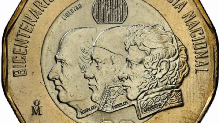 ¿Cómo elevar el valor de mi moneda de 20 pesos del Bicentenario de la Independencia en julio, según IA?