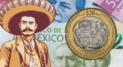 Moneda de 20 pesos con el presidente asesino de Zapata se vende en 2 millones en Internet