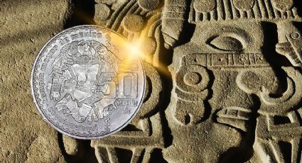 La moneda antigua de 50 pesos con mítica diosa de cascabeles que vale 4 millones en Internet
