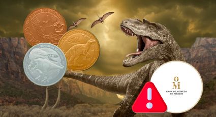 Casa de Moneda de México lanza IMPORTANTE mensaje por nuevas monedas de dinosaurios | PRECIOS