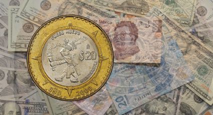 La moneda de 20 pesos que se vende en millones por tener al dios del tiempo Azteca