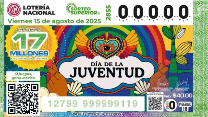 Lotería Nacional: Números ganadores del Sorteo Superior 2855 de HOY viernes 15 de agosto