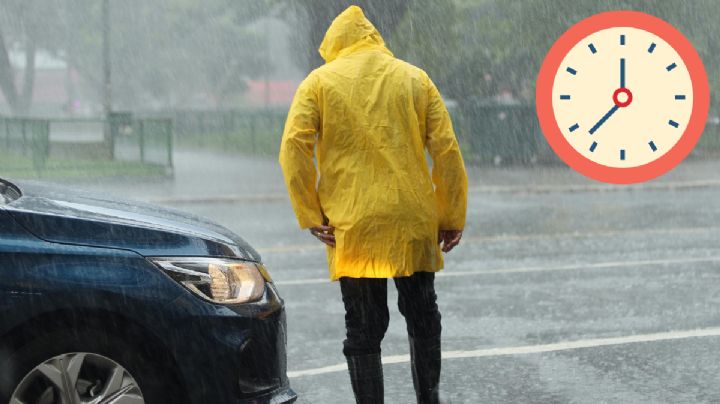 ¿A qué hora comenzará la tormenta en CDMX y Edomex este 16 y 17 de agosto? Pronóstico del clima