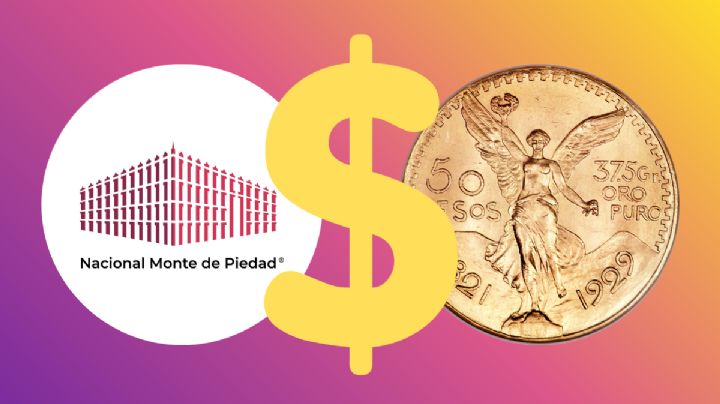 ¿Cuánto me presta Monte de Piedad por un centenario de oro en agosto 2025?