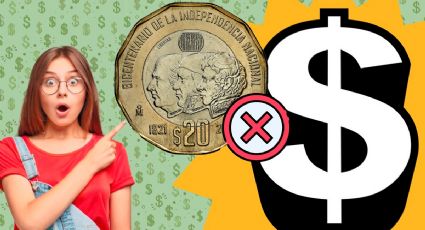 ¿Cuáles son los errores que hacen más valiosa mi moneda de 20 pesos?