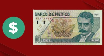 Pagan hasta medio millón de pesos por antiguo billete de 10 pesos que fue desmonetizado