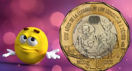 ¿Cuánto vale la moneda de 20 pesos de los 100 años de la llegada de los Menonitas a México en agosto?