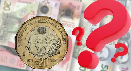 ¿Cuánto vale la moneda de 20 pesos del Bicentenario de la Independencia a partir de agosto 2025?
