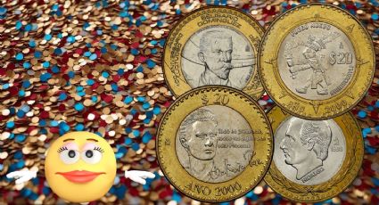 ¿Cuánto pagan por las monedas de 20 pesos conmemorativas en lo que resta de 2025?