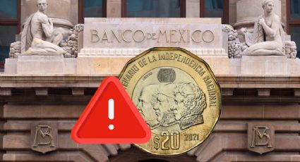 Banco de México lanza importante mensaje por monedas de 20 pesos conmemorativas con errores