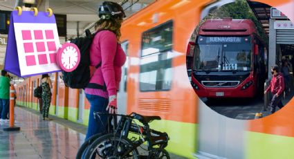 Fiestas Patrias 2025: ¿Cuál será el horario del Metro y Metrobús el 15 y 16 de septiembre?