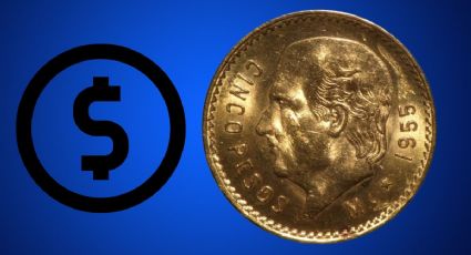 ¿Cuánto vale la moneda de 10 pesos de oro con la efigie de Miguel Hidalgo?