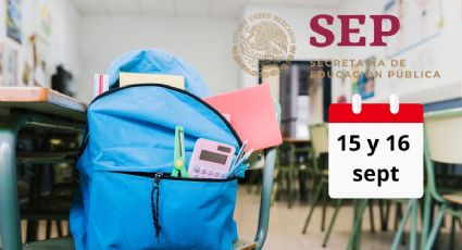 SEP lanza importante mensaje sobre suspensión de clases en primarias y secundarias del 15 y 16 de septiembre