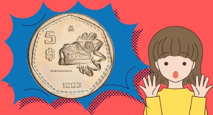 Moneda antigua de 5 pesos se vende en 3,000,000 por tener a la deidad prehispánica que creó al hombre