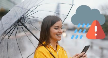 ¿A qué hora comenzará a llover en la CDMX este viernes?