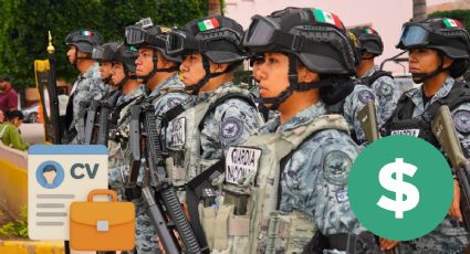 Guardia Nacional lanza empleo para personas con secundaria; sueldo de casi 20,000 pesos