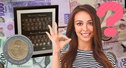¿En cuánto puedo vender la colección completa de las monedas de 5 pesos de la Independencia en 2025?