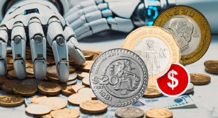 ¿Cuáles son las monedas de 20 pesos que sí puedes vender por encima de su valor nominal según la IA?