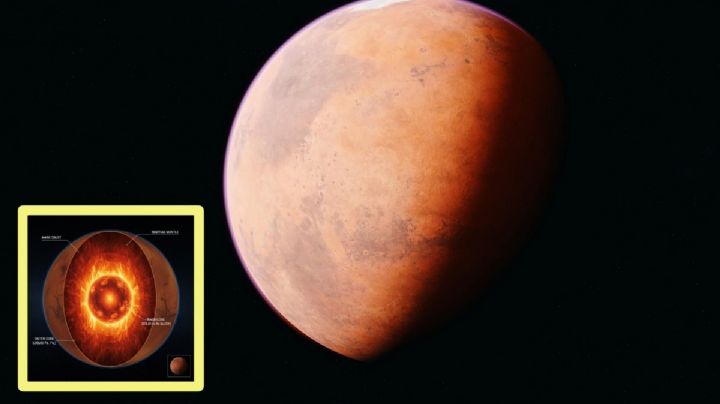 Científicos revelan que el núcleo de Marte es de metal; está compuesto de hierro y níquel