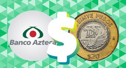 ¿Cuánto te da Banco Azteca por tu moneda de 20 pesos de la Fuerza Aérea Mexicana en octubre?