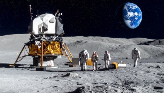 NASA revela planes para construir una aldea completa en la Luna para 2035