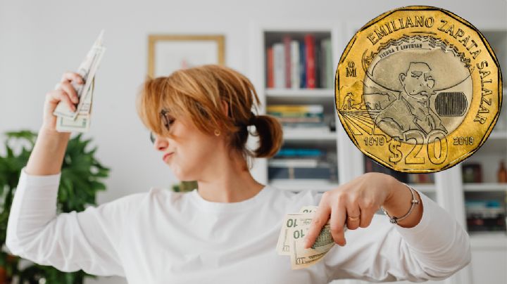 Colección de monedas conmemorativas de 20 pesos de Emiliano Zapata se vende en 2,000,000 por ganar premio