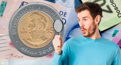 ¿Cuánto vale la moneda conmemorativa de 5 pesos con la imagen de Agustín de Iturbide en septiembre?