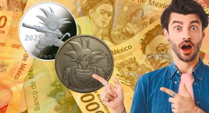 Lanzan moneda conmemorativa de Dragon Ball, ¿en dónde se puede conseguir esta pieza numismática?