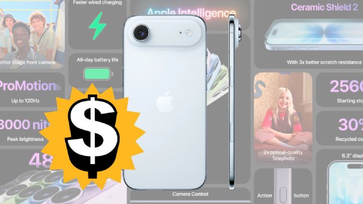 Apple presenta el iPhone 17 Air, el dispositivo más delgado de la historia.; esto cuesta en México