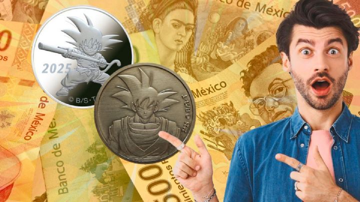 Lanzan moneda conmemorativa de Dragon Ball, ¿en dónde se puede conseguir esta pieza numismática?