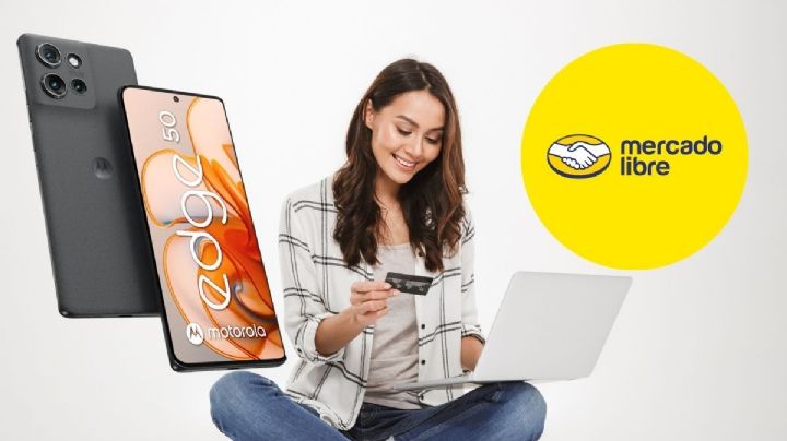 ¡Celular barato! Mercado Libre remata el Motorola Edge 50 con el 40% y te lo envían el mismo día gratis