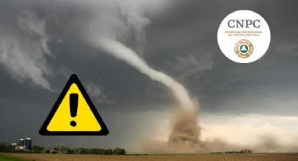 Alertan sobre posibles tornados durante el fin de semana en estas ciudades mexicanas