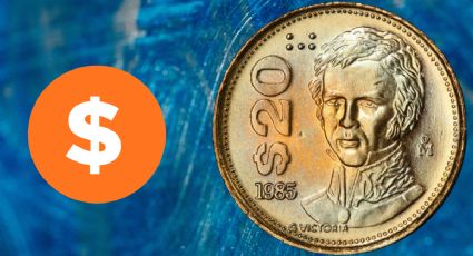 ¿Cuánto pagan en 2026 por la antigua moneda de 20 pesos con la efigie de Vicente Guerrero?