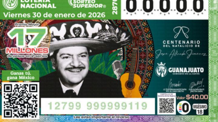 Resultados del Sorteo Superior de la Lotería Nacional: Números ganadores del 30 de enero