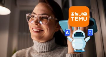 Temu remata gafas con IA que traducen en 160 idiomas con 78% de descuento