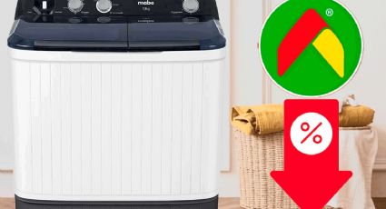 Bodega Aurrera remata lavadora de doble tina por menos de 4 mil pesos