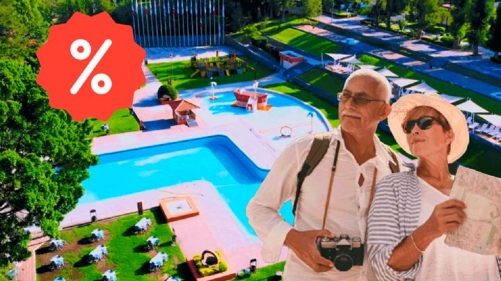 El balneario en Puebla con vista al Popocatépetl que ofrece 30% a adultos mayores