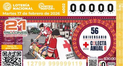 Resultados del Sorteo Mayor de la Lotería Nacional: Números ganadores del martes 17 de febrero 2026