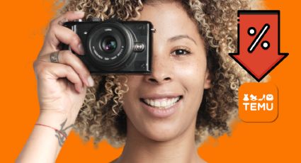 Temu sorprende con cámara digital 4K y pantalla abatible por menos de 250 pesos