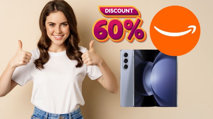 Amazon remata Samsung Galaxy Z Fold 5 con casi 60% de descuento: cámara de alta resolución