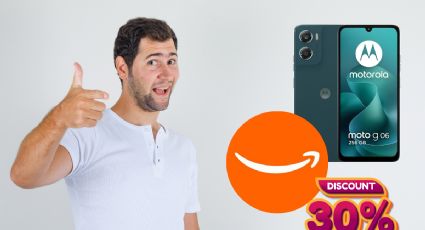 Amazon remata Motorola G06 con 30% de descuento: cámara avanzada para fotos más nítidas