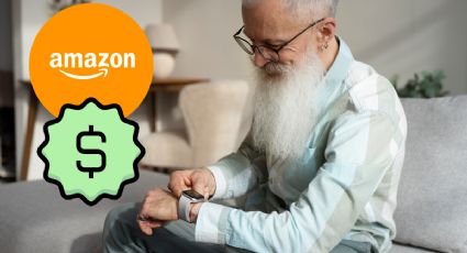 Amazon baja el precio de reloj inteligente ideal para adultos mayores por su monitoreo de salud y gran batería
