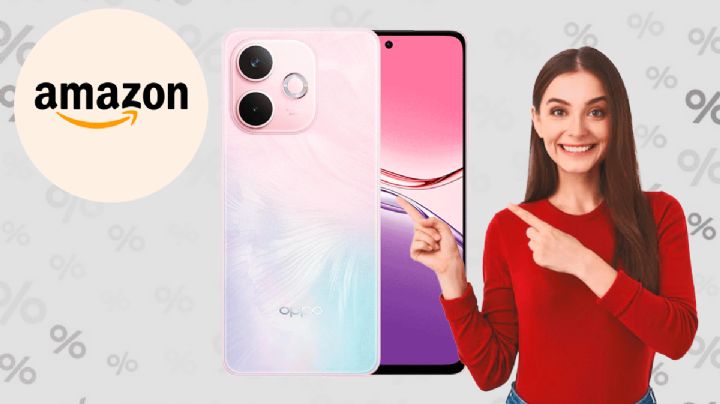 Amazon REMATA el mejor celular OPPO gama media por menos de 379 pesos al mes