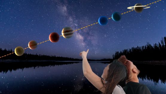 Alineación planetaria 2026 ya es visible: ¿cuántos planetas puedes ver hoy en el cielo?