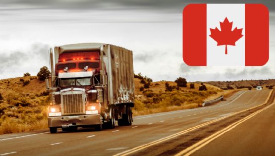 Canadá lanza empleo para camioneros mexicanos; sueldo mensual de 73 mil pesos