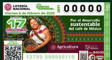 Resultados del Sorteo Superior de la Lotería Nacional: Números ganadores del viernes 6 de febrero de 2026