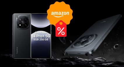 Amazon remata el Redmi Note 14 Pro+ 5G con cámara de 200 MP y ahorro de más de 3 mil pesos