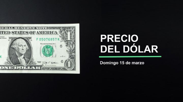 Precio del dólar hoy, 15 de marzo de 2026: ¿Dólar hunde al peso? Así cotiza el tipo de cambio en México